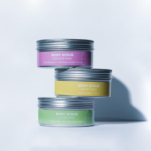 Say hello to our cleansing, exfoliating and hydrating natural body scrubs