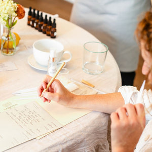 The September Reset at Bampton House — Body Oil Blending Workshop