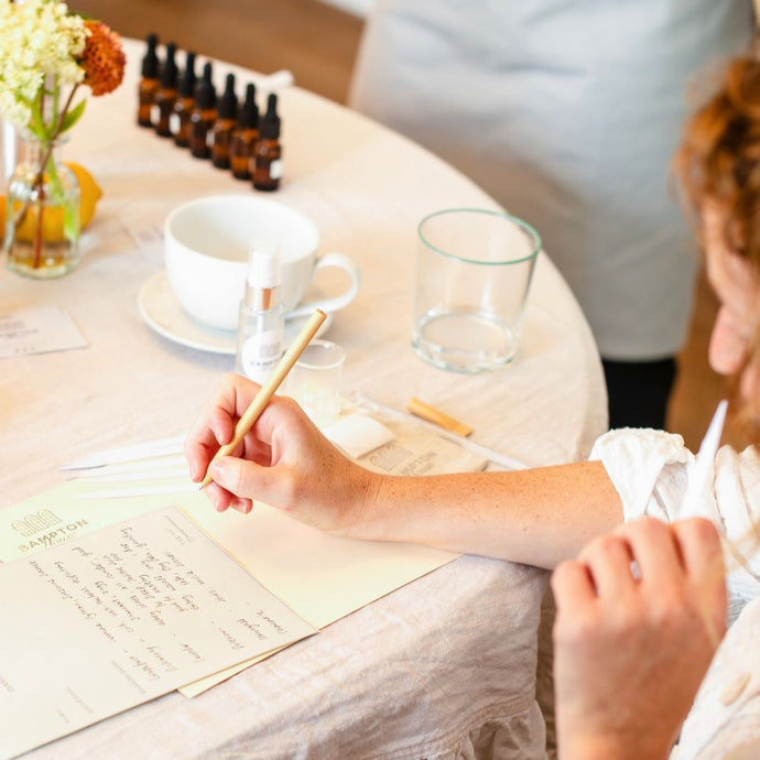 The September Reset at Bampton House — Body Oil Blending Workshop