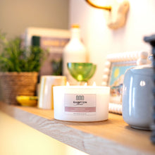 Positive Mind Geranium Scented Candle (3 wick)