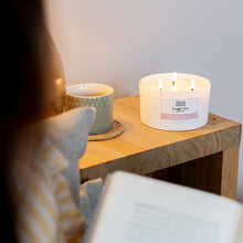 Positive Mind Geranium Scented Candle (3 wick)