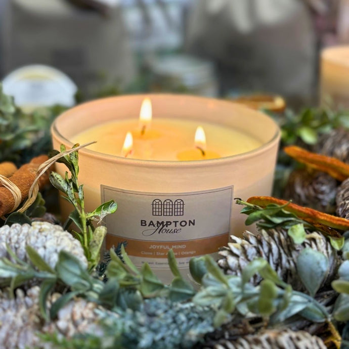 Joyful 3 Wick Candle — Limited Edition