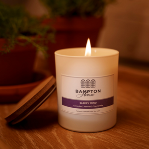 Large Aromatherapy Candle- Sleepy Mind - Bampton House Ltd