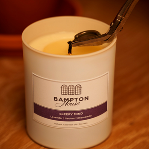 Large Aromatherapy Candle- Sleepy Mind - Bampton House Ltd