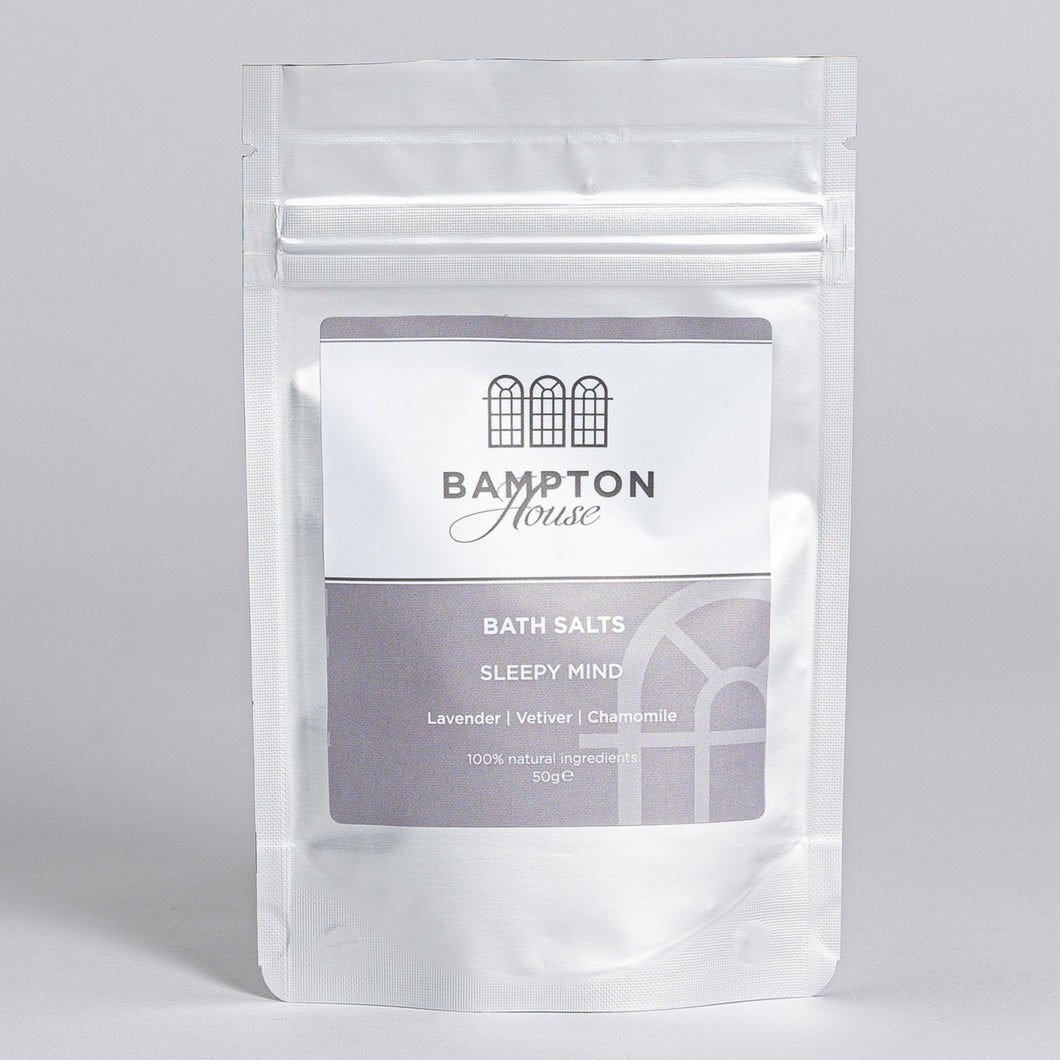 Bath Salts - Sleepy Mind - 50g - Bampton House Ltd