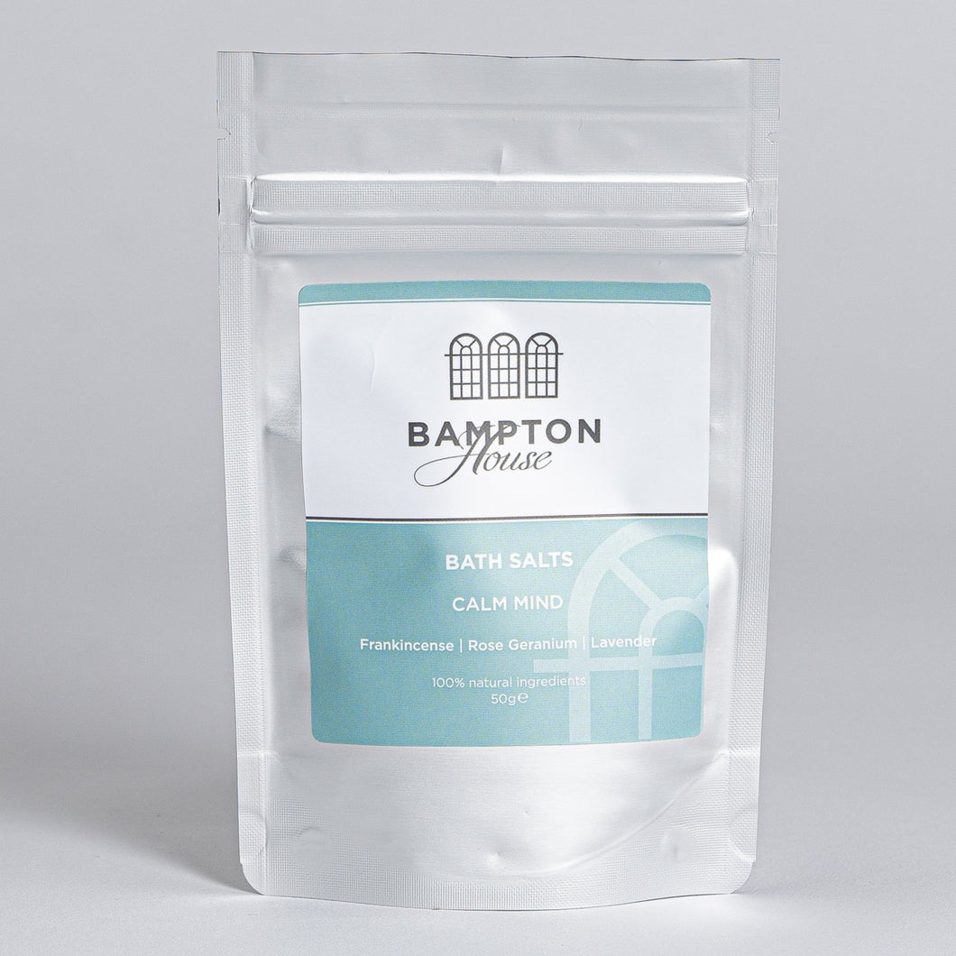 Bath Salts - Calm Mind - 50g - Bampton House Ltd