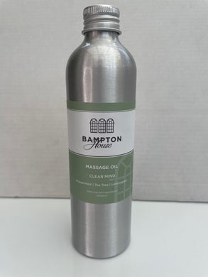 Massage Oil Clear Mind- professional use - Bampton House Ltd