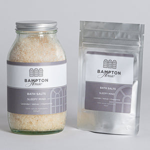 Bath Salts - Sleepy Mind - 500g - Bampton House Ltd